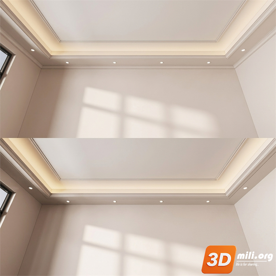 Ceiling Decoration Skp Files